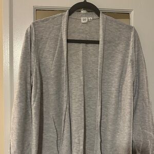 GAP Women's Light Gray Cardigan